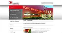 Desktop Screenshot of feuerwehr-dinslaken.de